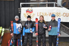 Erfolgreiches alpines Skirennen -  Regionalteam Westallgäu richtet ASV- LENA WEISS Cup aus