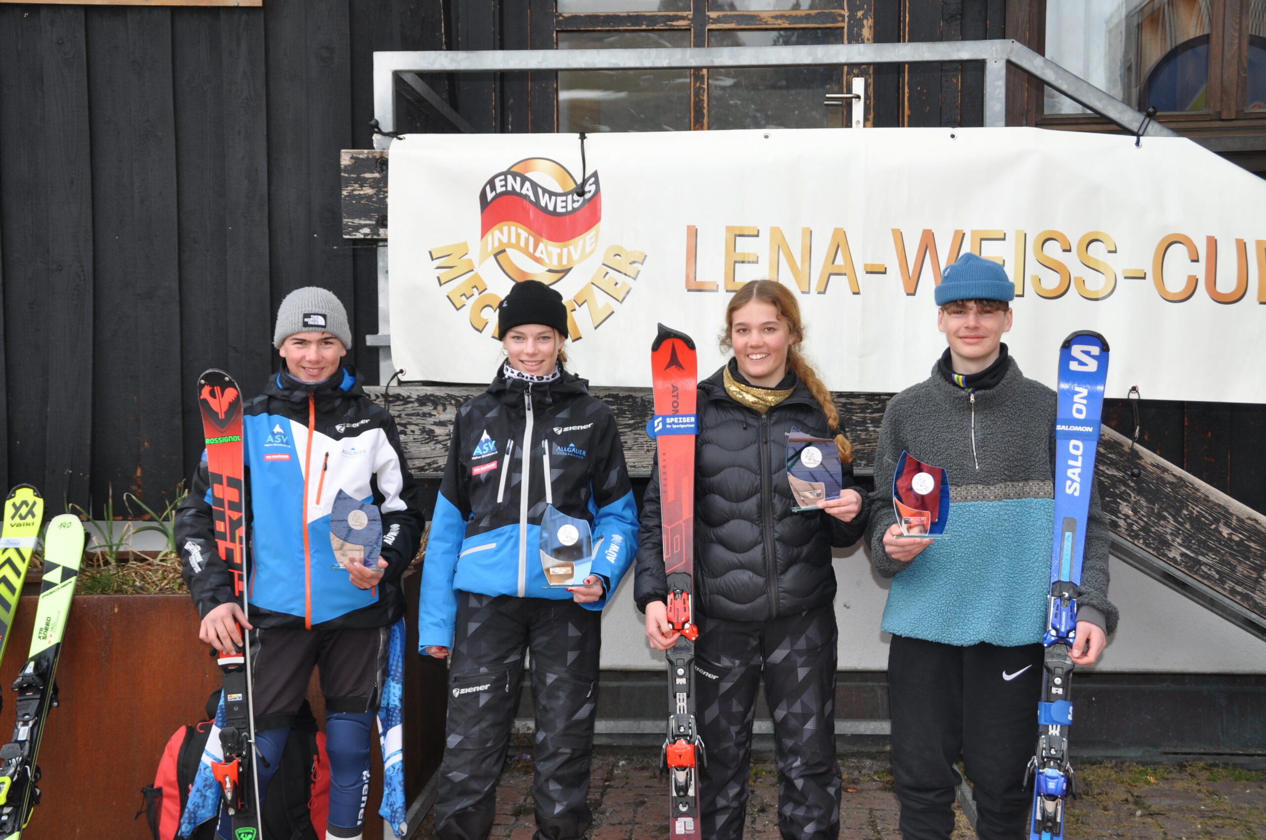 Erfolgreiches alpines Skirennen -  Regionalteam Westallgäu richtet ASV- LENA WEISS Cup aus