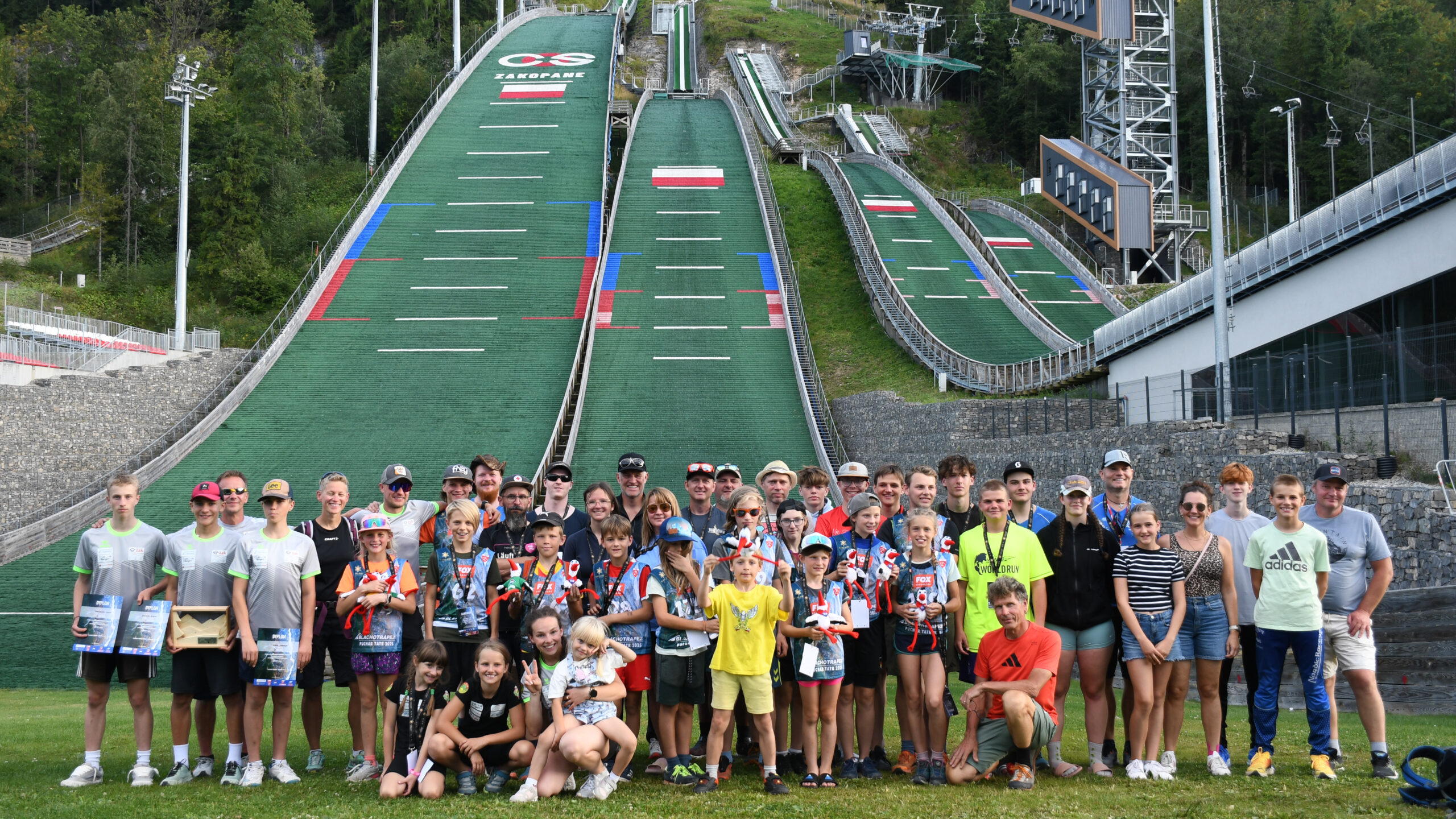 Teilnehmer des deutsch-polnischen Trainingscamps in Zakopane. Fot. M. Bauer