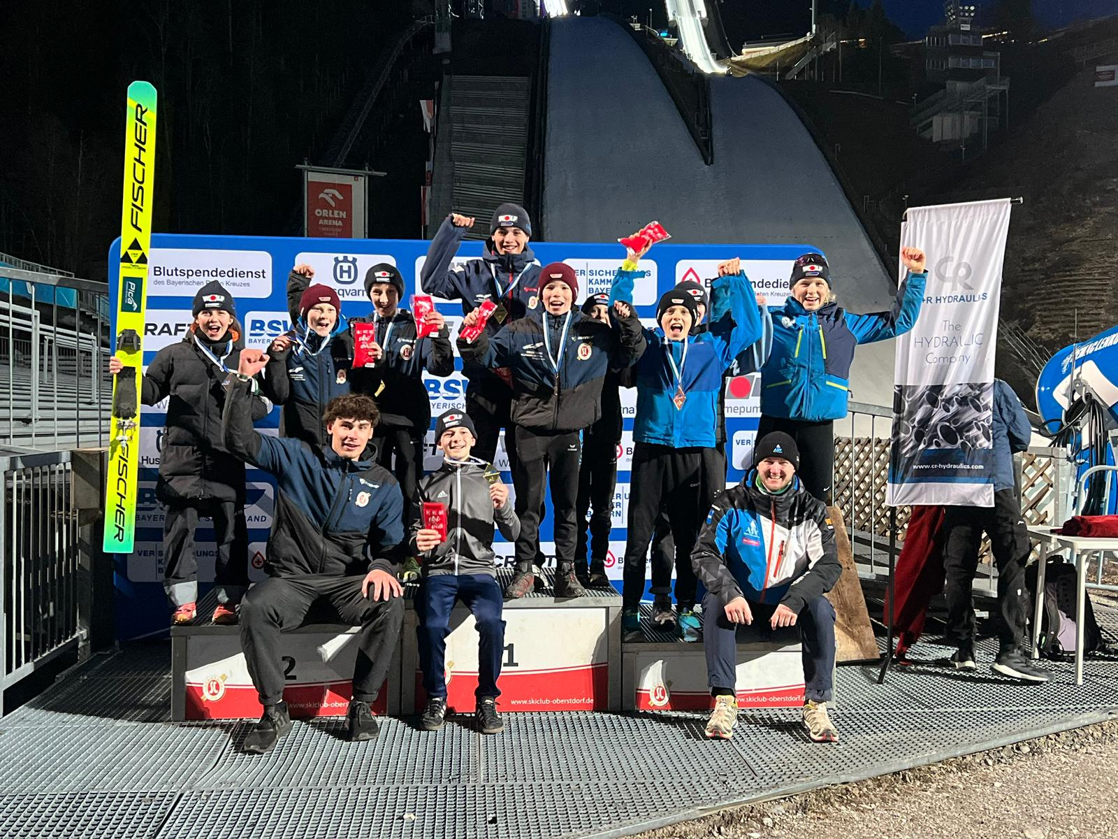 Bayerische Meisterschaften Skisprung und NoKo